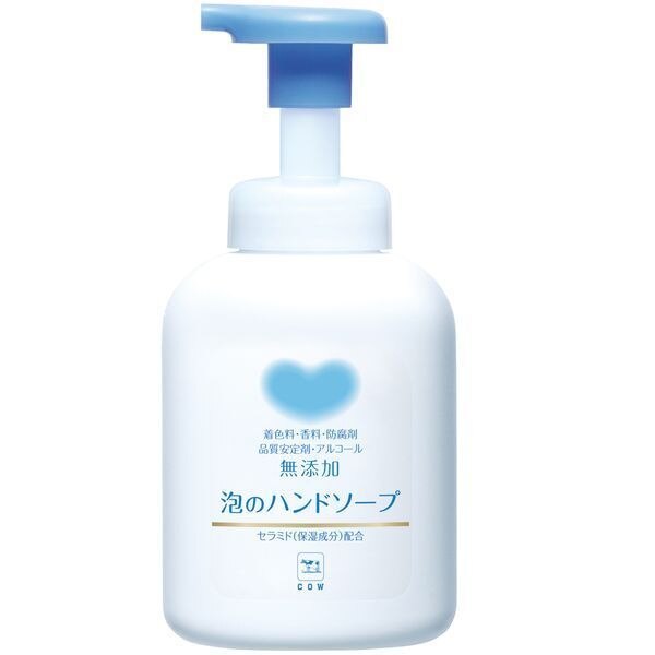 牛乳石鹸 カウブランド 無添加 泡のハンドソープ 本体 360ml ハンドソープ ウエルシアドットコム