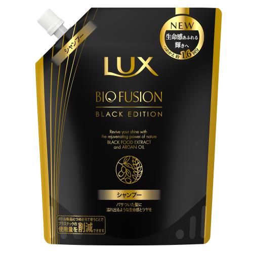 ラックス　バイオフュージョンブラックシャンプー　詰替 400g【ボーナスTポイント100ポイント】