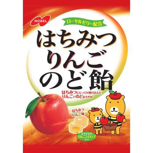 ノーベル はちみつりんごのど飴 110g 6個セット ウエルシアドットコム