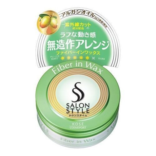 コーセーコスメポート　サロンスタイル　ヘアワックス　ファイバーイン　72G　ヘアワックス