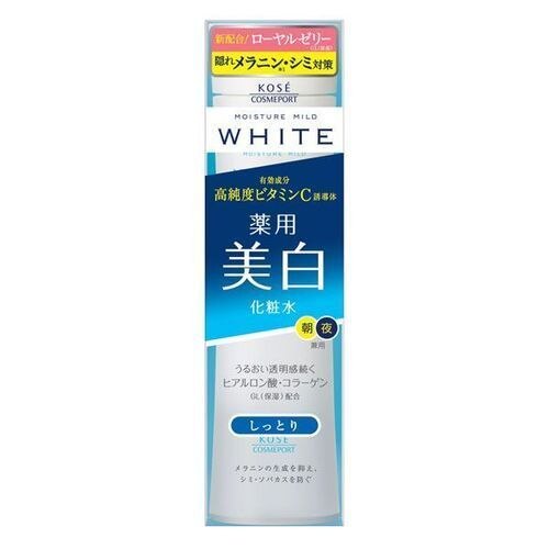 コーセーコスメポート　モイスチュアマイルド　ホワイト　ローションM　しっとり　180ML　美白化粧水