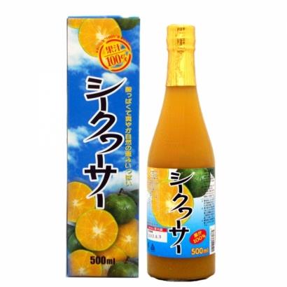 北琉興産　シークヮーサー台湾産　果汁100%　500ML
