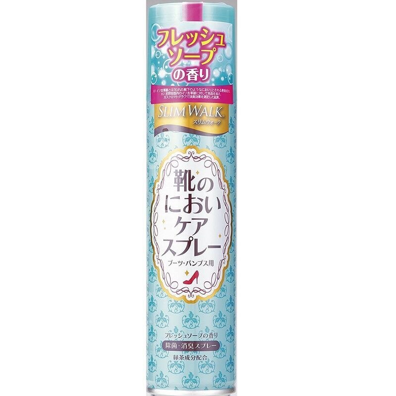 ピップ スリムウォーク 靴のにおいケアスプレー フレッシュソープの香り レギュラータイプ 180ml 靴スプレー ウエルシアドットコム