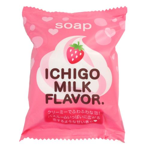 ペリカン石鹸　プチベリィ　ソープ　いちごミルクの香り　80G　固形石鹸