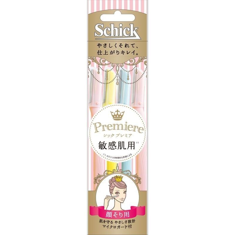 シック プレミア Lディスポ 敏感肌用 3本入 女性用カミソリ