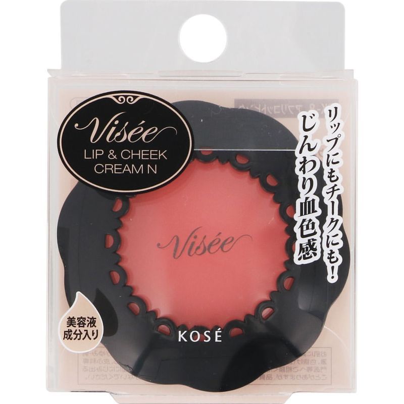 コーセー ヴィセ リシェ リップ&チーククリーム N PK-8 アプリコットピンク 5.5G