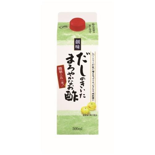 創味食品　だしのきいたまろやかなお酢　500G×6個セット