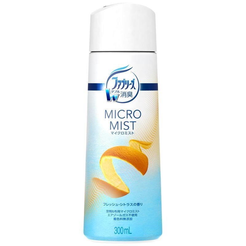 P&G ファブリーズ マイクロミスト フレッシュ・シトラスの香り 詰め替え 300ML 部屋用芳香・消臭剤