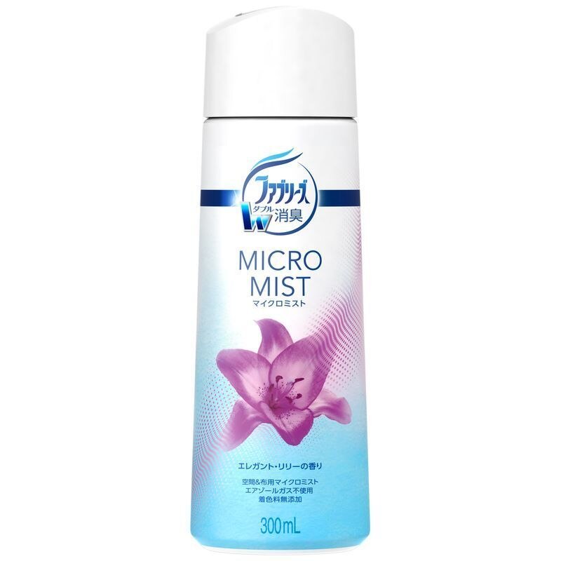 P&G ファブリーズ マイクロミスト エレガント・リリーの香り 詰め替え 300ML 部屋用芳香・消臭剤