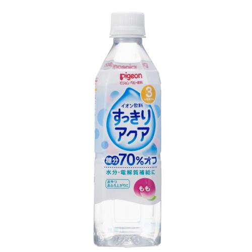 ピジョン　すっきりアクア　もも　500ML　ベビー飲料