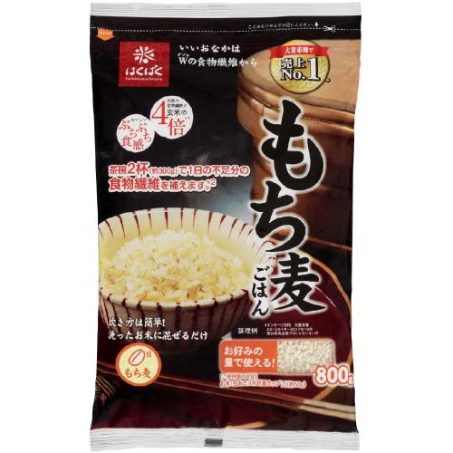 はくばく　もち麦　800G×6個セット