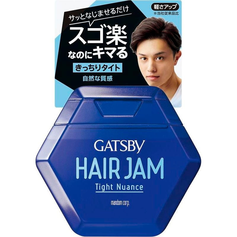 マンダム GATSBY ヘアジャム タイトニュアンス 110ML メンズ用整髪料