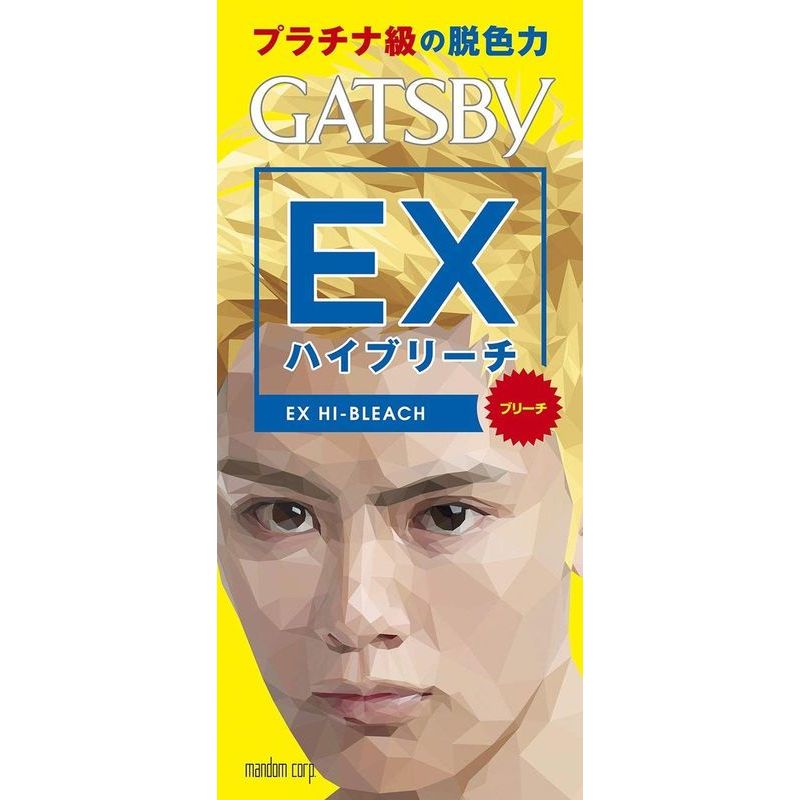 マンダム Gatsby Exハイブリーチ 1剤35g 2剤70ml 男性染毛剤 黒髪用 医薬部外品 ウエルシアドットコム