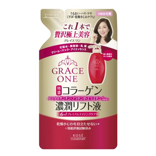 コーセーコスメポート　グレイスワン　濃潤リフト液　詰め替え　200ML　オールインワン美容液