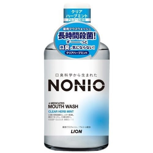 ライオン NONIO (ノニオ) マウスウォッシュ クリアハーブミント 600ML マウスウォッシュ
