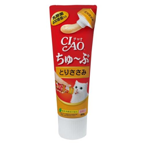 いなば食品　チャオ　ちゅ〜ぶ　とりささみ　80G