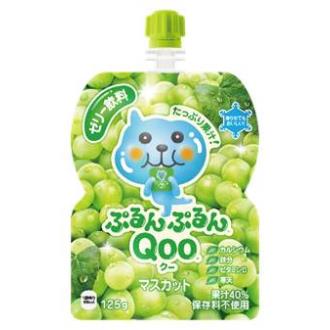 ミニッツメイド ぷるんぷるんQoo(クー) マスカット　125g×6個セット【セット販売】