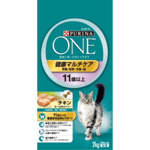 ネスレ日本　ピュリナワン　キャット　健康マルチ11歳以上　チキン　2KG【1月7日までの期間特売】
