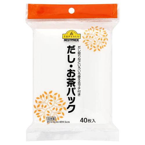 トップバリュ　だし・お茶パック　40枚×12個セット