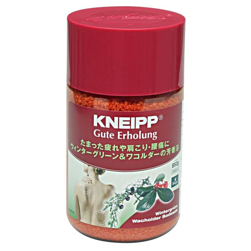 クナイプ　グーテエアホールング　バスソルト　ウィンターグリーン&ワコルダーの香り　850G　入浴剤【ボーナスTポイント130ポイント】