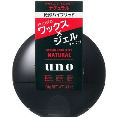 UNO　(ウーノ)　デザインハードジェリー　ナチュラル　100G　男性整髪料