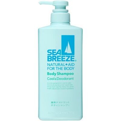 SEABREEZE　(シーブリーズ)　ボディシャンプー　クール&デオドラント　600ML　ボディソープ　(医薬部外品)