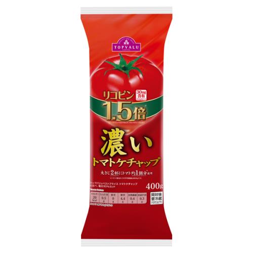 トップバリュ　濃いトマトケチャップ　400G×20個セット