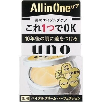 UNO　(ウーノ)　バイタルクリームパーフェクション　90G　男性用オールインワンクリーム