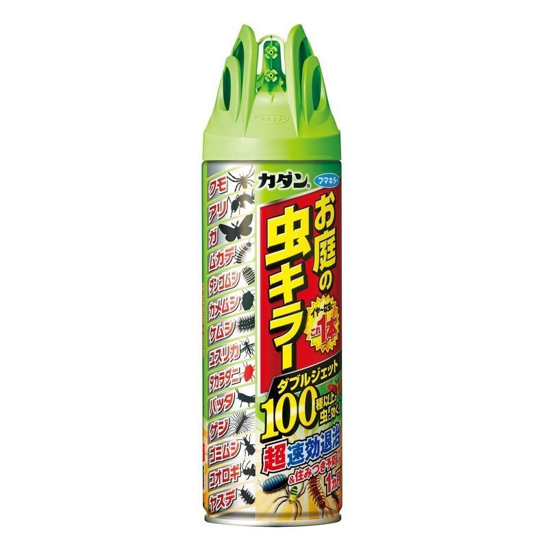 5個セット　フマキラー　カダン　お庭の虫キラー　ダブルジェット　480ML　殺虫剤