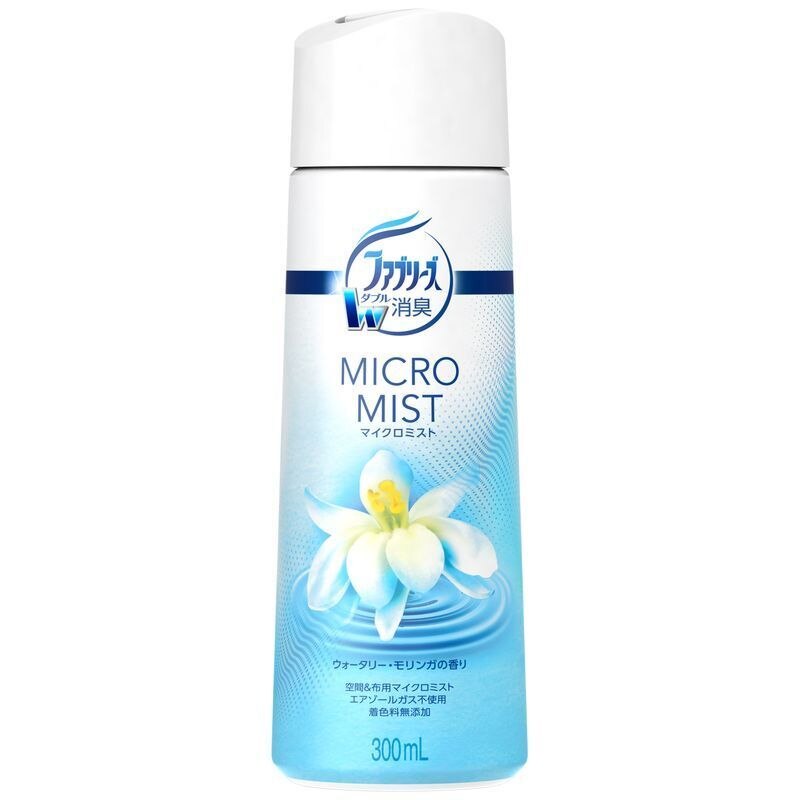 P&G　ファブリーズ　マイクロミスト　ウォータリー・モリンガの香り　つけかえ用　300ML　消臭スプレー