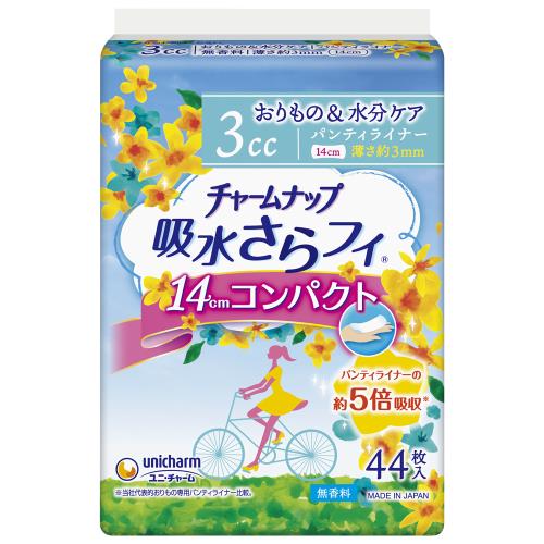 ユニ・チャーム　チャームナップ　吸水さらフィPLコンパクト無香　44枚【11月5日までの期間特売】