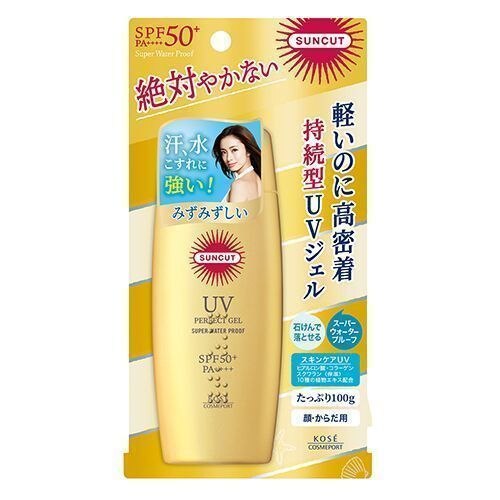 コーセーコスメポート　サンカット　パーフェクト　UVジェル　100G　日焼け止め【7月2日までの期間特売】