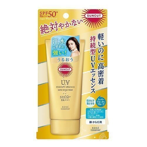 コーセーコスメポート　サンカット　パーフェクト　UVエッセンス　60G　日焼け止め【7月2日までの期間特売】