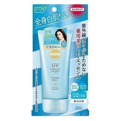 コーセーコスメポート サンカット 薬用美白 Uvエッセンス 80g 日焼け止め ウエルシアドットコム