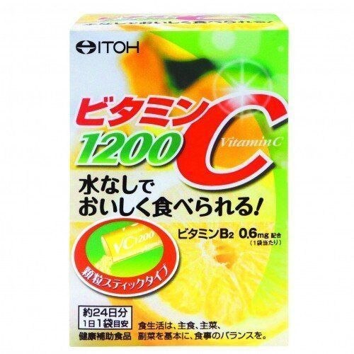 井藤漢方製薬　ビタミンC1200　24袋　約24日分　健康補助食品