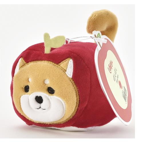 ▲【数量限定】　ほんやら堂　りんごの柴ずきん　ぽんぽん　1個　ぬいぐるみ