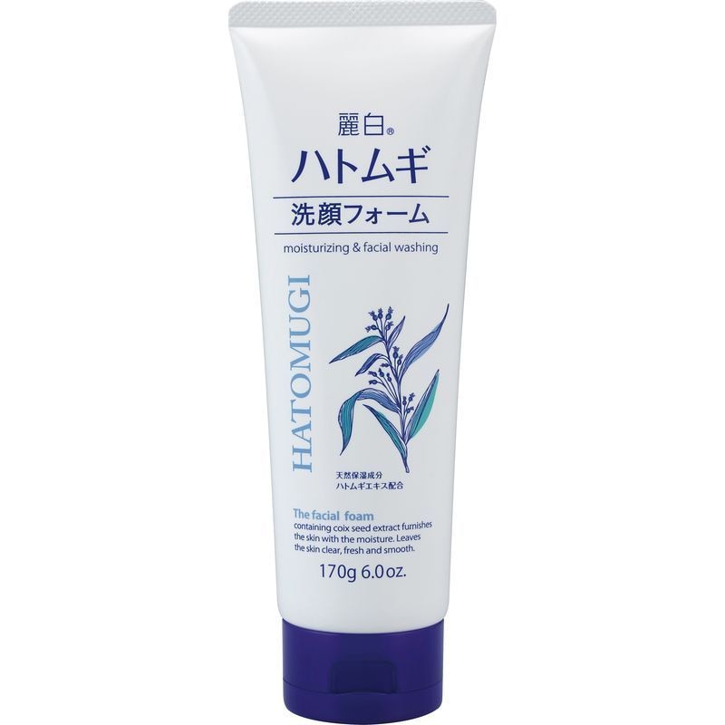 熊野油脂　麗白　ハトムギ洗顔フォーム　170G