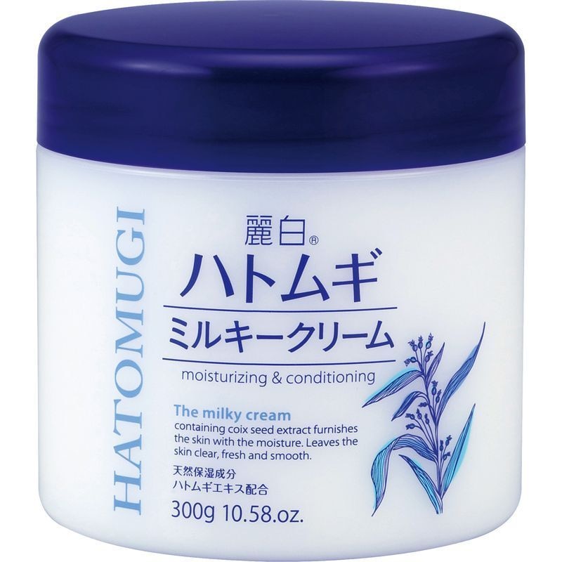 熊野油脂　麗白　ハトムギミルキークリーム　300G