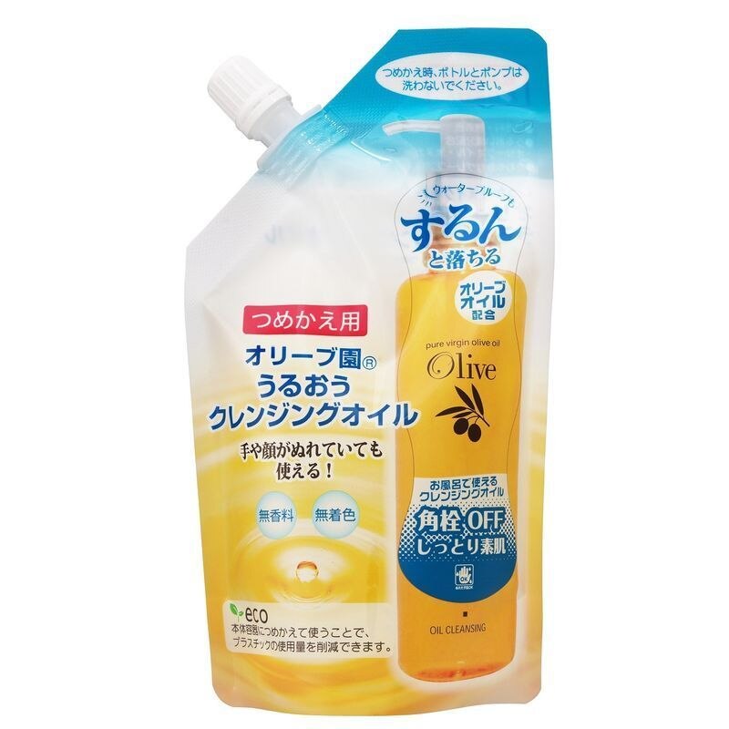 黒ばら本舗　オリーブ園　うるおうクレンジングオイル　詰め替え　170ML　クレンジング