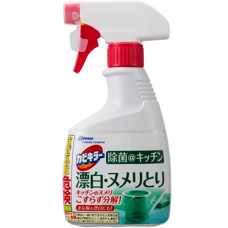 ジョンソン　カビキラー　除菌@キッチン　漂白・ヌメリとり　本体　400G　キッチンクリーナー