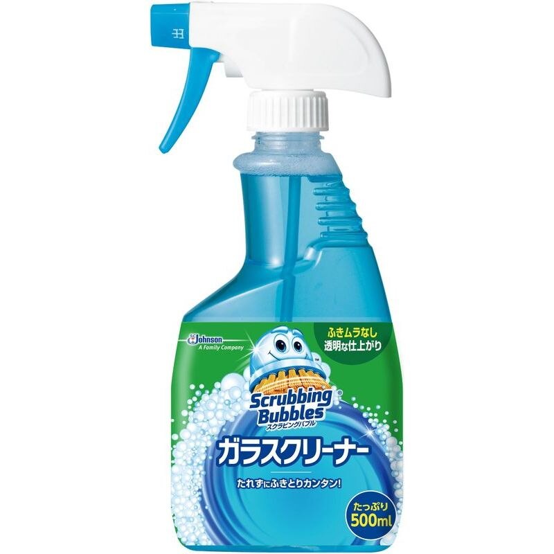 ジョンソン　スクラビングバブル　ガラスクリーナー　本体　500ML　ガラスクリーナー