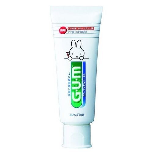 サンスター　GUM(ガム)　デンタルペースト　こども　フルーツミント味　70G　子供用歯磨き粉