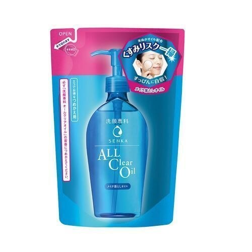 洗顔専科　オールクリアオイル　詰め替え　180ML　メイク落とし【ボーナスTポイントとしてポイント5倍】※12月3日まで