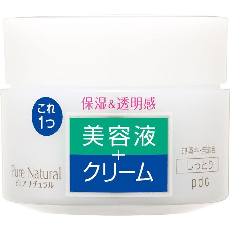 pdc　ピュアナチュラル　クリームエッセンスモイスト　100G　保湿クリーム【1月7日までの期間特売】