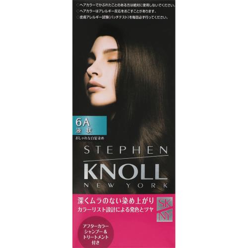 コーセー　スティーブンノル　カラークチュール　液状ヘアカラー　6A　アイスブラウン　1回分　ヘアカラー