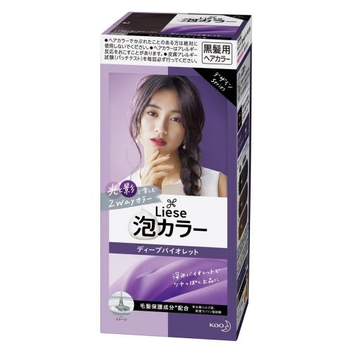 花王　リーゼ　泡カラー　ディープバイオレット　108ML