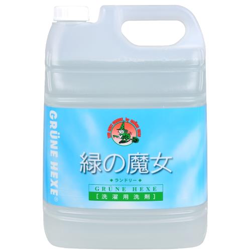ミマスクリ-ンケア　緑の魔女　ランドリー　業務用　5L　洗濯用液体洗剤
