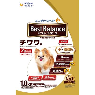ユニ・チャーム　ベストバランス　チワワ用　7歳以上用　1.8KG