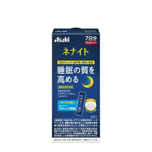 アサヒグループ食品　ネナイトジュレ　7本