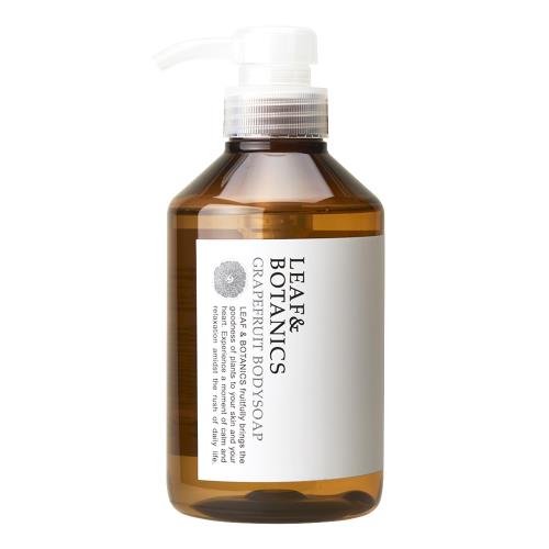 松山油脂　リーフ&ボタニクス　ボディソープ　グレープフルーツ　400mL